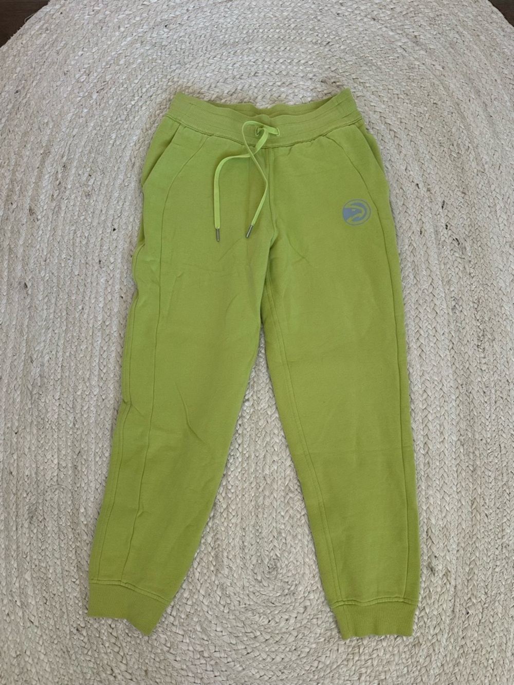lululemon athletica Lime Green Jogger Sweatpants